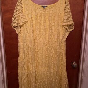Yellow Lace Dress